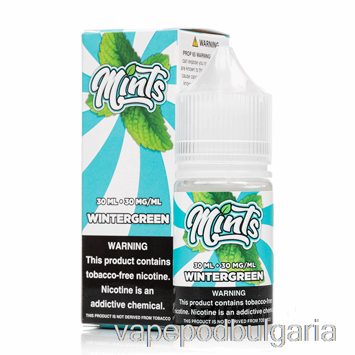 Vape Течности Wintergreen Salts - Mints Vape Co - 30ml 50mg